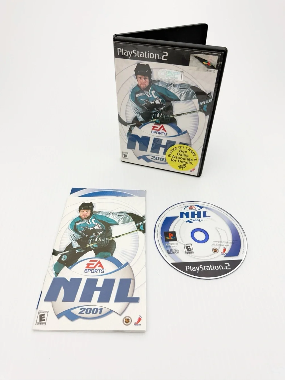 NHL 2001 Video Game for Sony PlayStation 2 PS2 Complete
